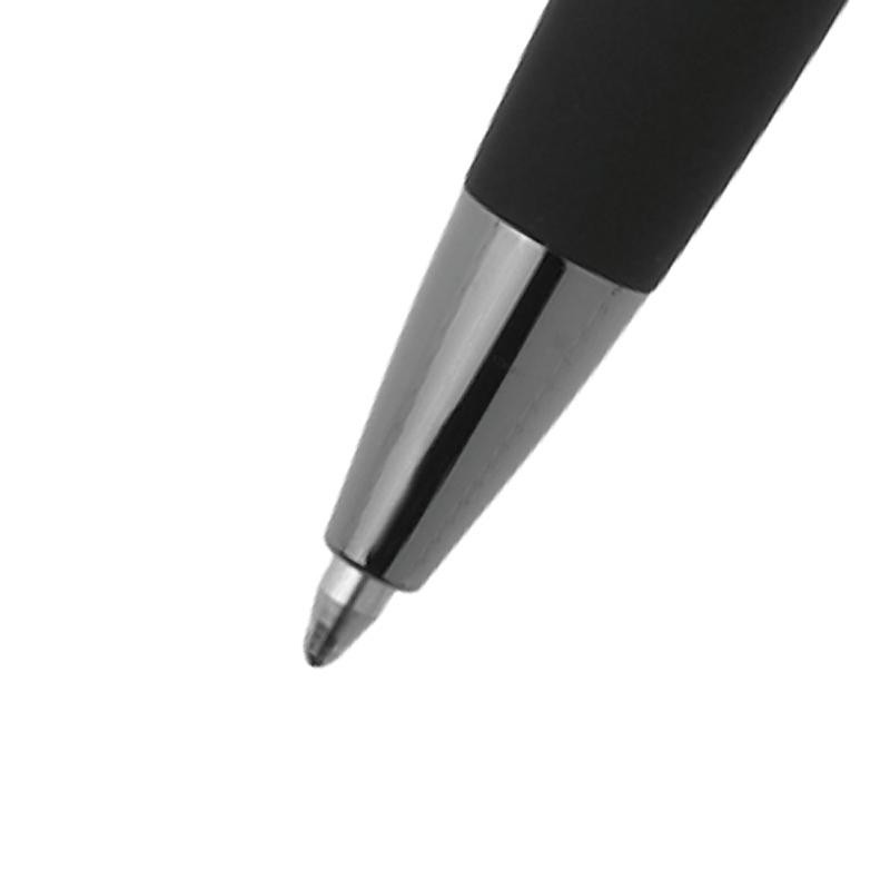 Ручка FIRENZE В SOFT TOUCH ФУТЛЯРЕ 1мм,син корп черный 20-0298/07