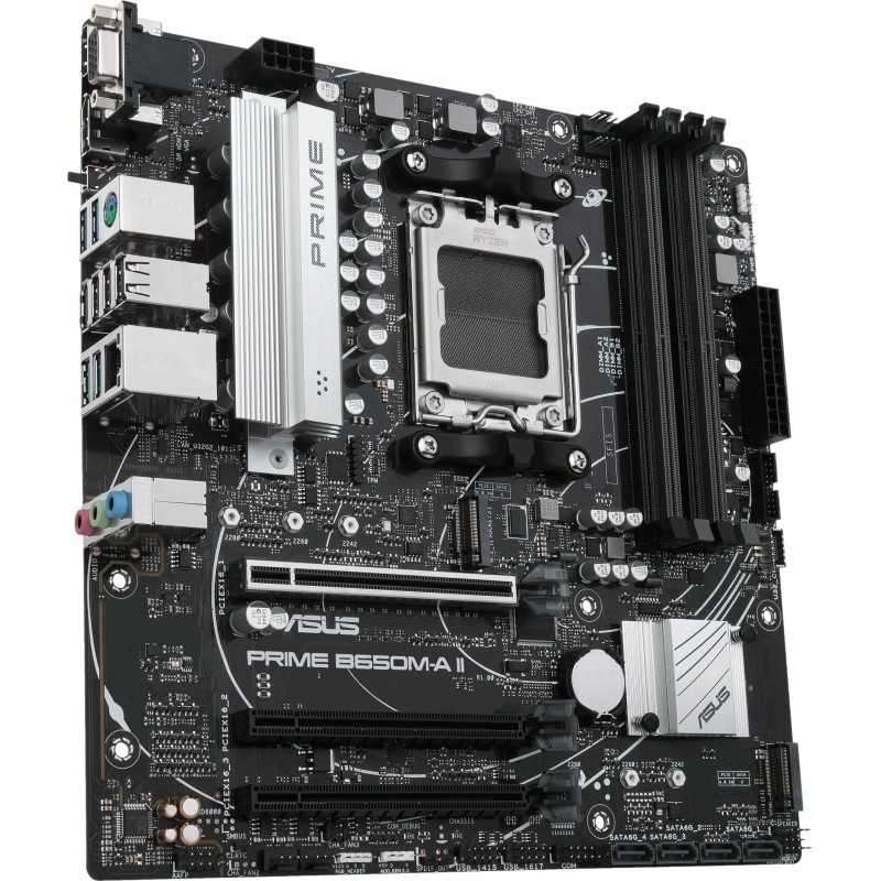 Материнская плата ASUS PRIME B650M-A II-CSM AM5 4xDDR5 mATX