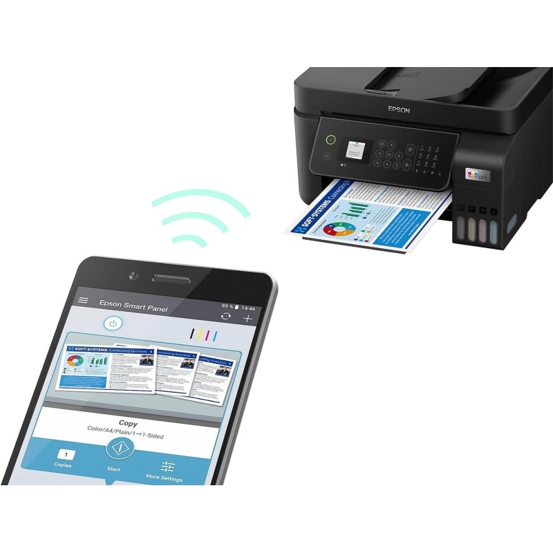МФУ струйное EPSON L5290 (C11CJ65407)