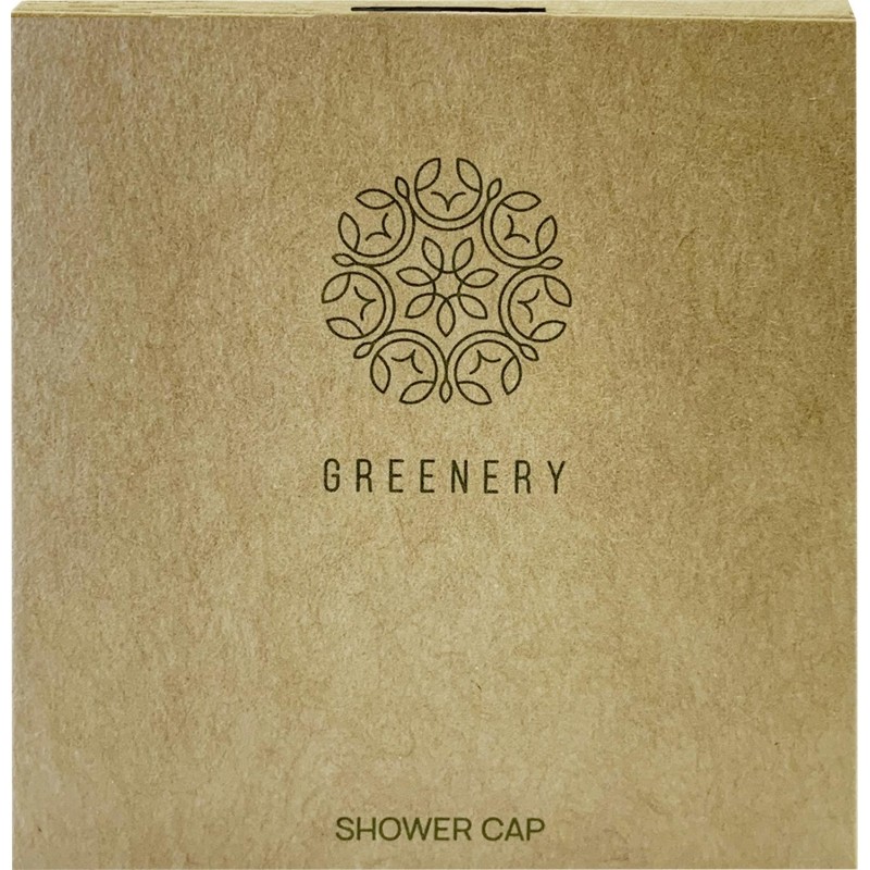 Шапочка для душа GREENERY ,картон,250шт