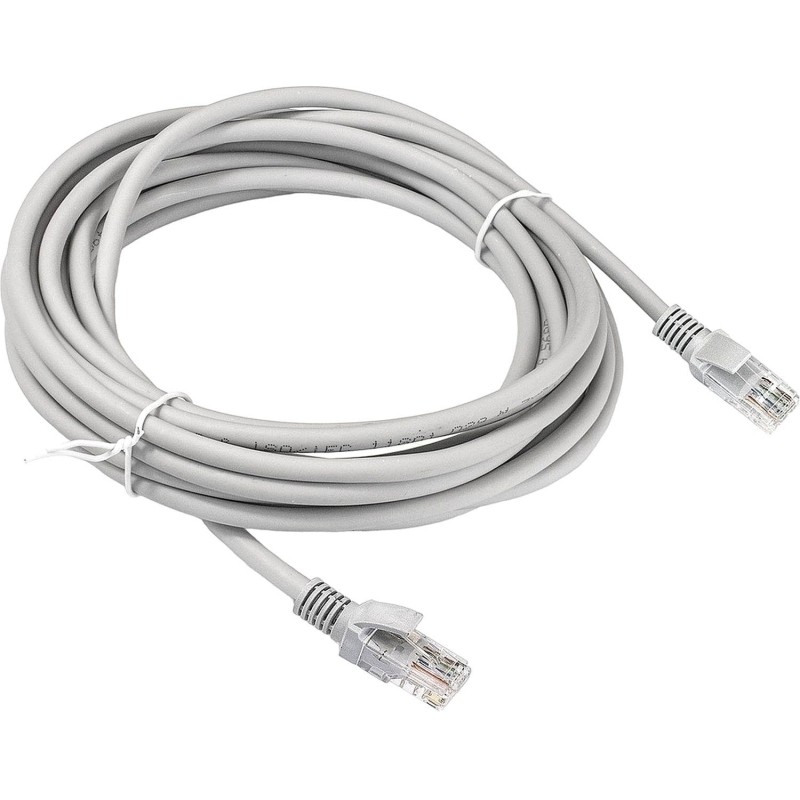 Патч-корд ExeGate UTP-RJ45-RJ45-C6-CU-5M-GY, cat.6, 5м, серый &lt;EX282007RUS