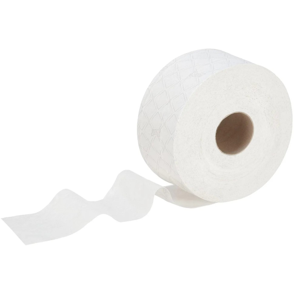 Бумага туалетная д/дисп KK Kleenex Jumbo Roll 2сл белая 200м 12рул/уп_8615