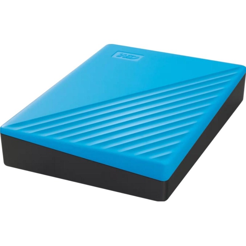 Портативный HDD WD My Passport 4Tb 2.5, USB 3.0, синий, WDBPKJ0040BBL-WESN