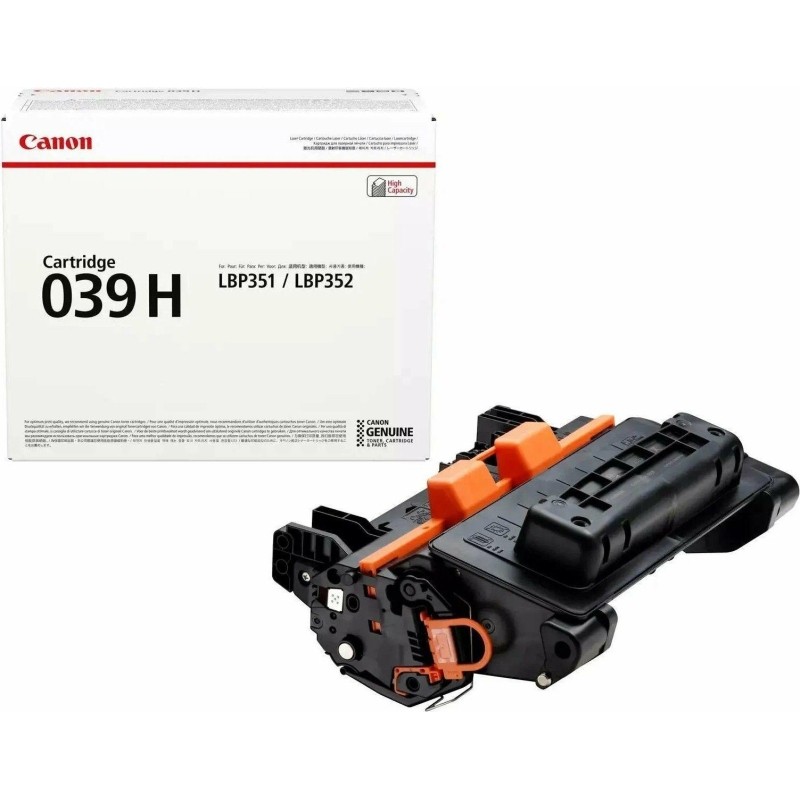 Картридж лазерный Canon CRG 039 H BK (0288C001) чер. пов.емк. для LBP 352x