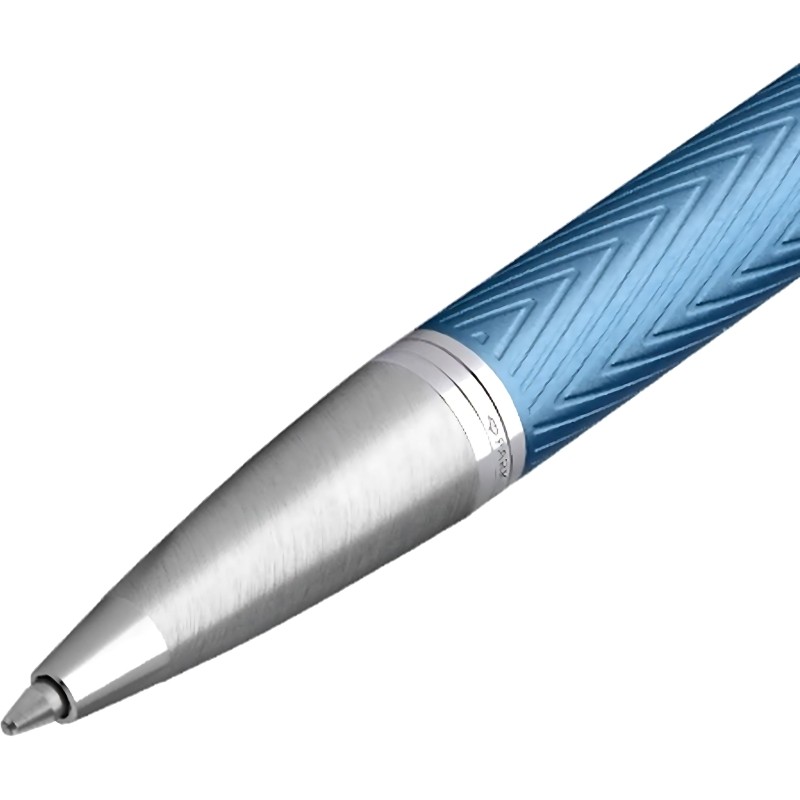 Ручка шариковая Parker IM Premium Blue Grey CT,синий,в подар.уп, 2143645