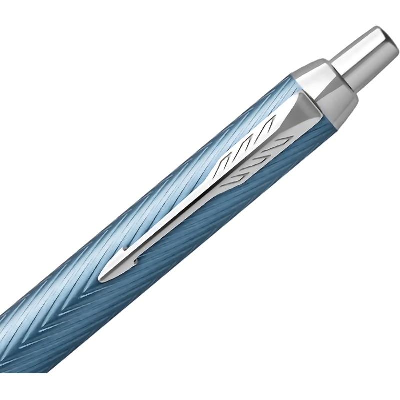 Ручка шариковая Parker IM Premium Blue Grey CT,синий,в подар.уп, 2143645