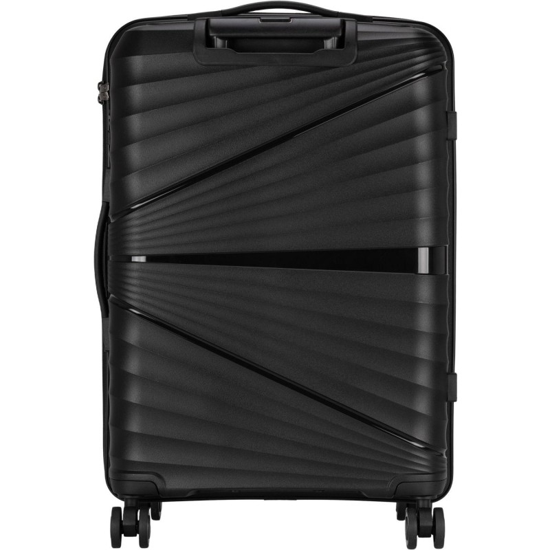 Чемодан TORBER Nevo, черн, полипроп, 45 х 26 х 66 см, 66 л, T2207M-Black