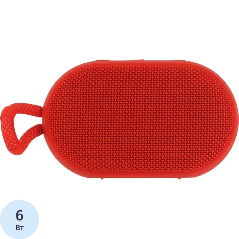 Акустическая система Lyambda LBS101-RD, Bluetooth 5.3, 6Вт, красный