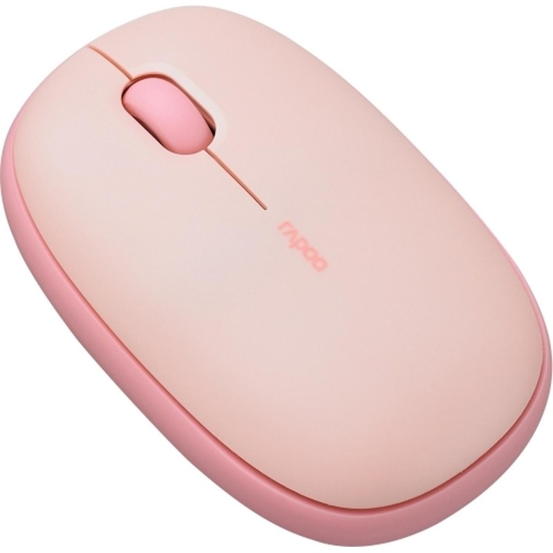 Мышь компьютерная RAPOO беспроводная M650 - розовый