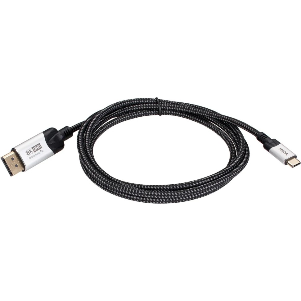 Кабель адаптер DP A(m) <-->USB 3.1 Type-Cm, 1.8m , VCOM <CU422VB-1.8 Кабель адаптер DP A(m) <-->USB 3.1 Type-Cm, 1.8m , VCOM <CU422VB-1.8