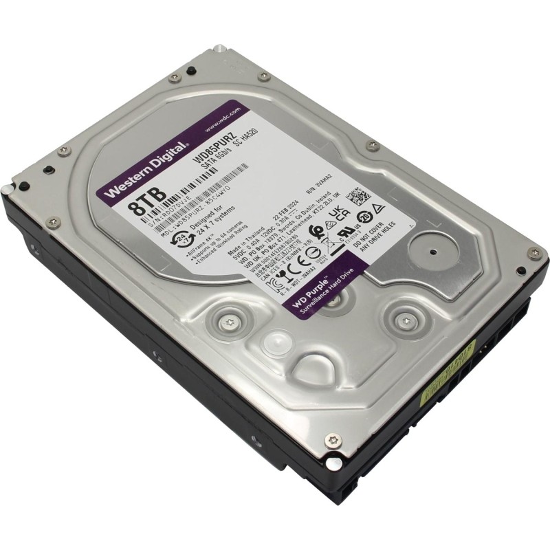 Жесткий диск WD Purple 8TB SATA 5640 rpm 3.5 (WD85PURZ)