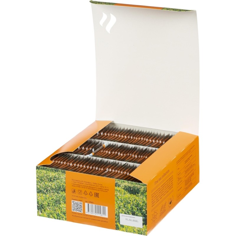 Чай Деловой Стандарт Ceylon tea черн. 100 пакx2гр