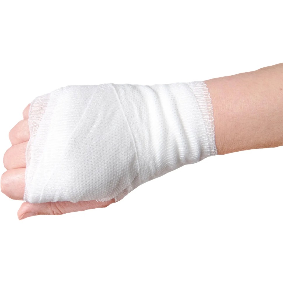 Бинт эластичный фиксирующий медицинский  80x3500 FIXOMED 18 шт/уп