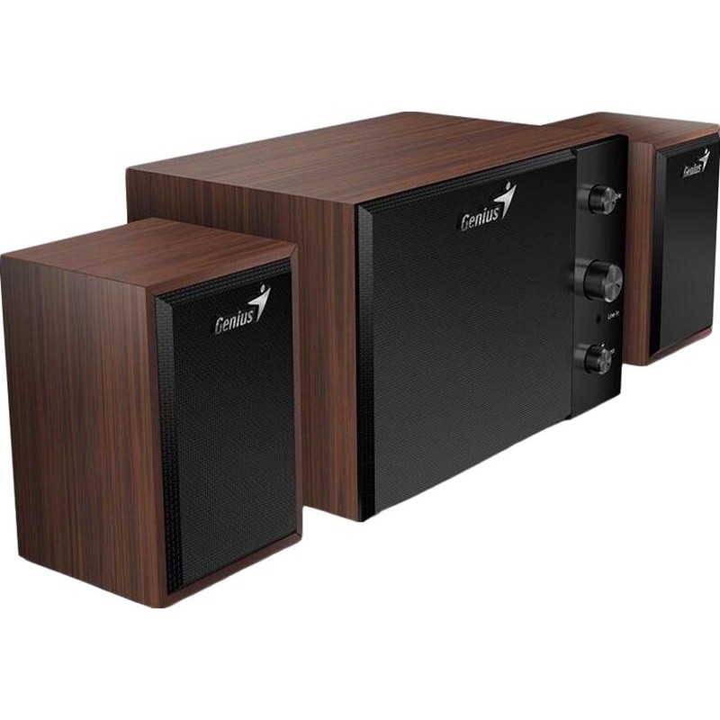 Акустическая система компьютерные Genius, SW-2.1 350, Wood