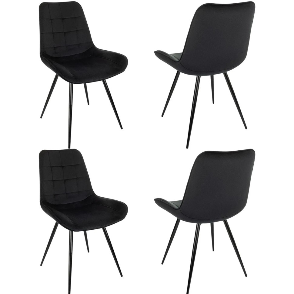 Стул VB_для дома Бюрократ CH-K2_4_K черный Holland 75 металл