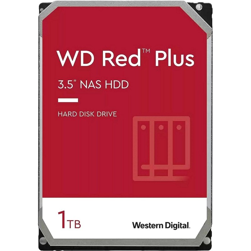 Жесткий диск Western Digital Red Plus 10TB, SATA, 7200rpm, 256MB(WD101EFBX)