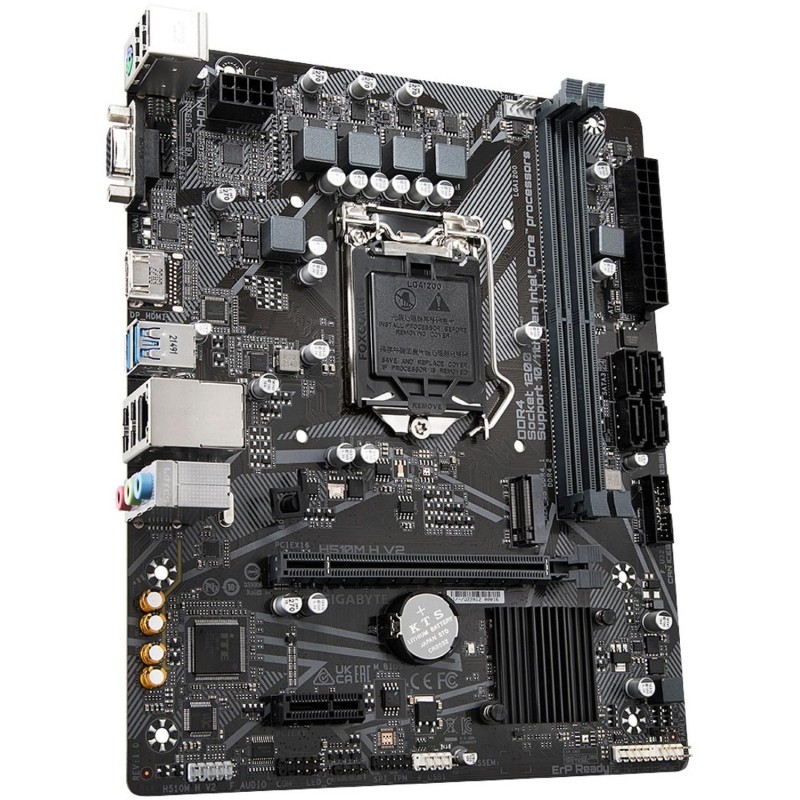 Материнская плата Gigabyte H510M H V2, s1200, H470, 2xDDR4, mATX