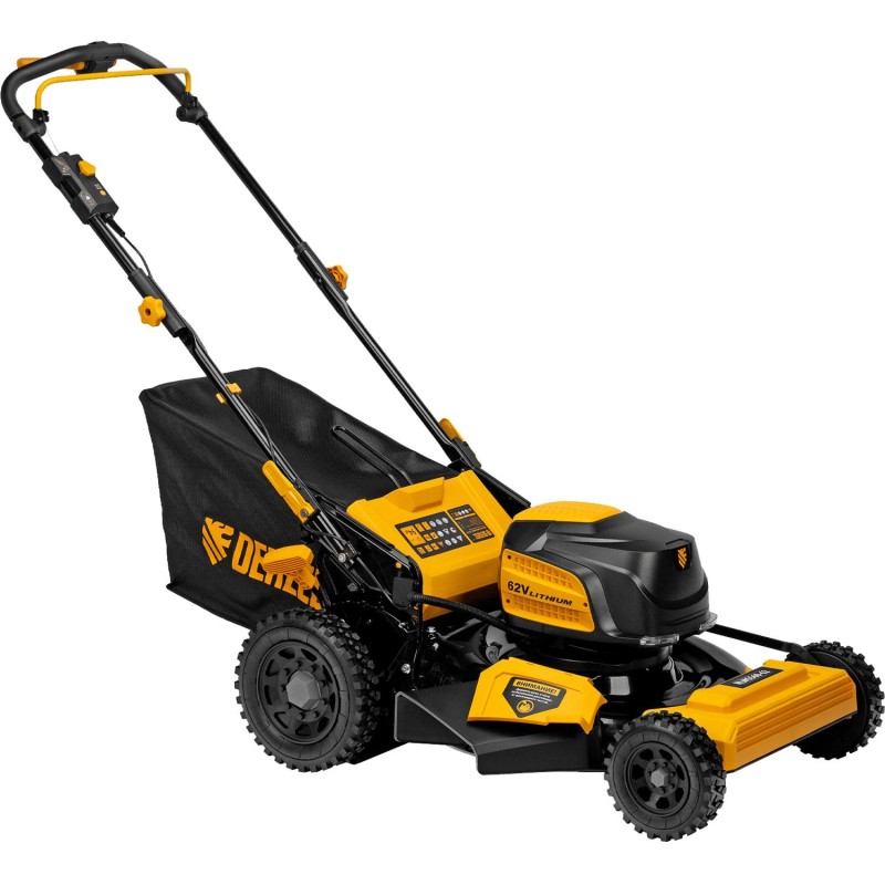 Газонокосилка аккумуляторная DENZEL RLMS560-62 самоходная (58920)