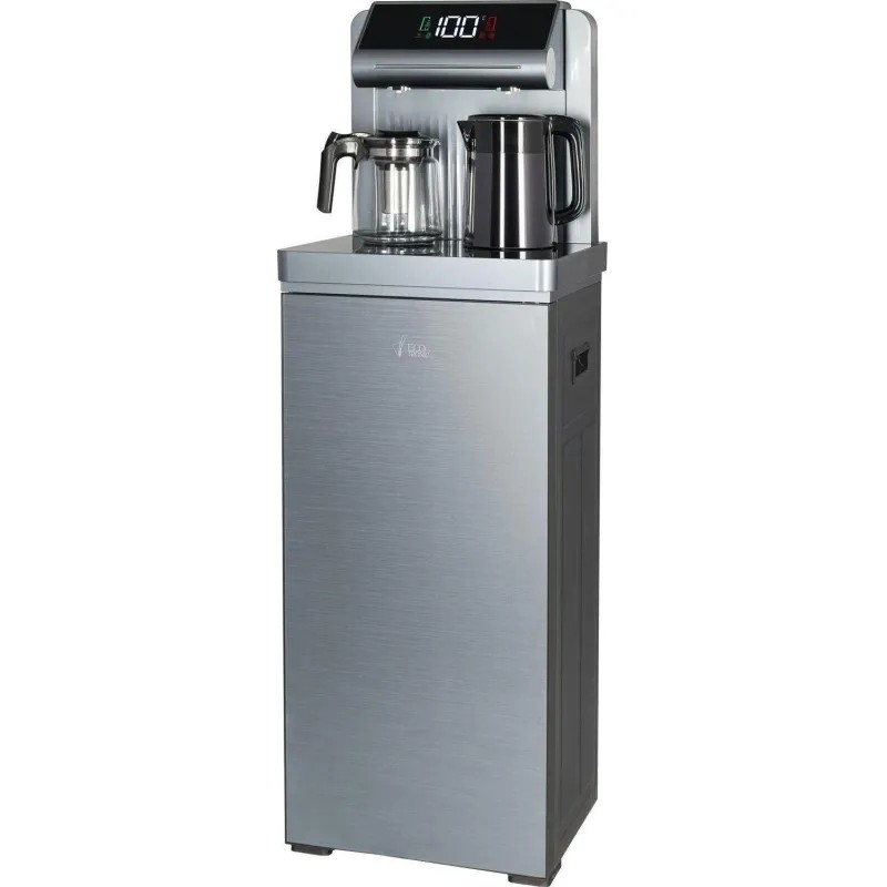 Кулер Ecotronic TB24-LNR grey с чайным столиком Тиабар