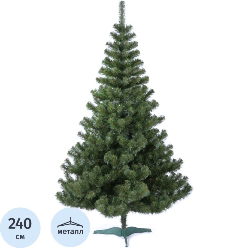 Елка Кристина зеленая 2,40м, E124