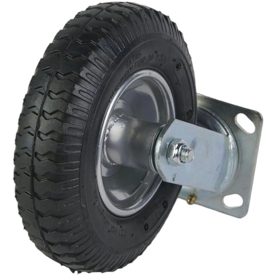 Колесо пневматическое резиновое 210мм PRS 80 поворот кронштейн 1046284