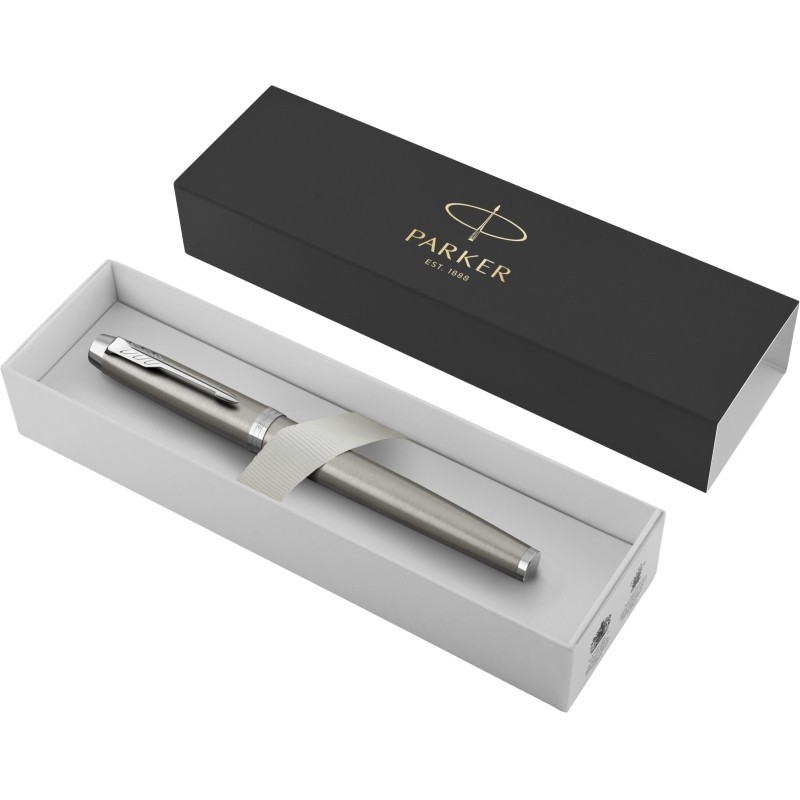 Ручка перьевая &#039;Parker IM Stainless Steel CT&#039;,синий,подар.уп,Китай,2143635