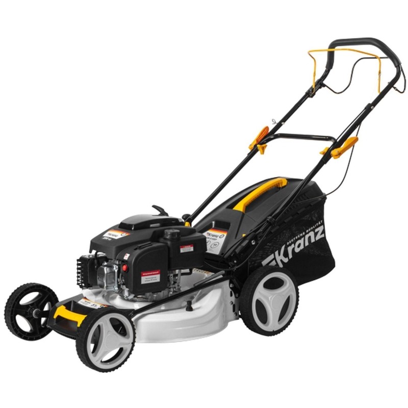 Газонокосилка бензиновая KRANZ KR-510SP 200см3, 51см  (KR-16-1232)