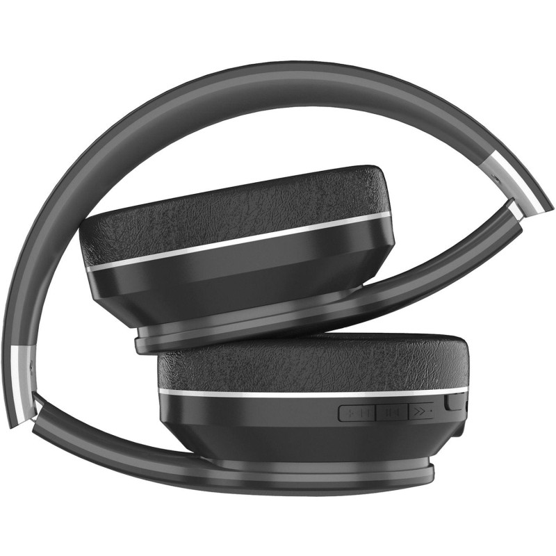 Наушники Digma BT-19 ANC черный беспроводные bluetooth (BT19)