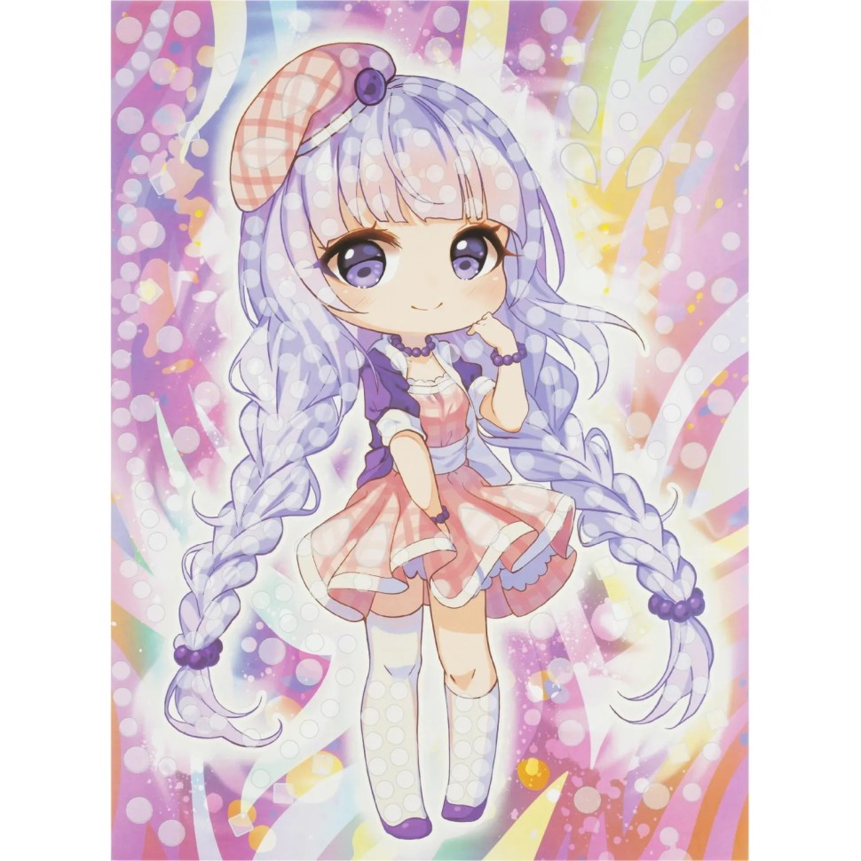 Мозаика кристальна 17x23 см Милашка Аниме, набор МУЛЬТИ АРТ CRYST-PINTAN Мозаика кристальна 17x23 см Милашка Аниме, набор МУЛЬТИ АРТ CRYST-PINTAN