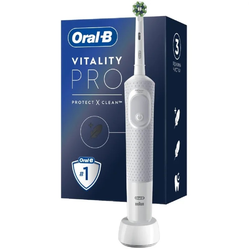 Зубная щетка Oral-B Vitality Pro D103.413.3 White 3 режима