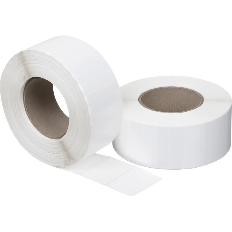 Термотрансферные этикетки ПП 58х40, 2500шт/рул, вт.76, 10рул/уп