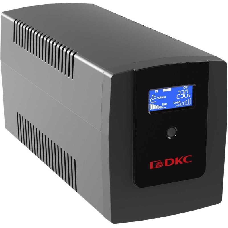 ИБП ДКС Лин.-инт. Info LCD, 1500ВА/900 Вт, 3xEURO, LCD, 2x8Aч(INFOLCD1500S)