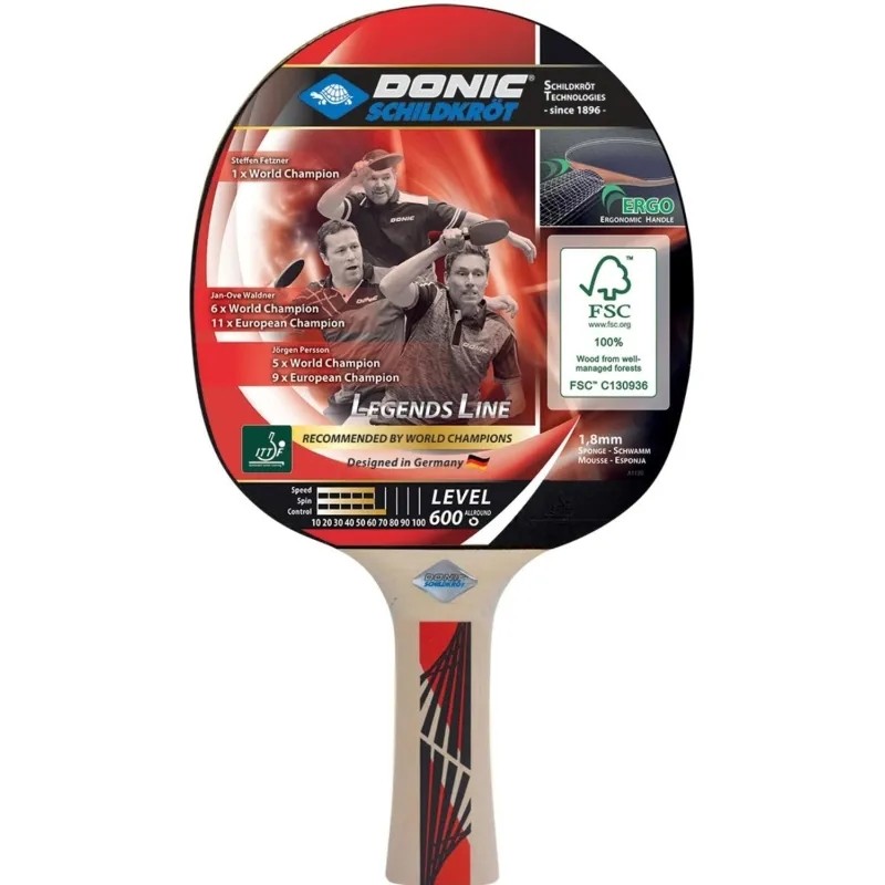 Ракетка DONIC LEGENDS 600, 724416