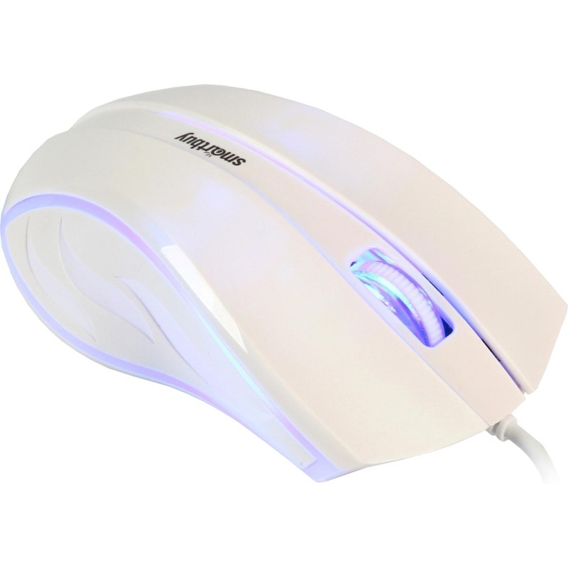 Мышь компьютерная Smartbuy ONE 338 проводная RGB белая (SBM-338-W)/40