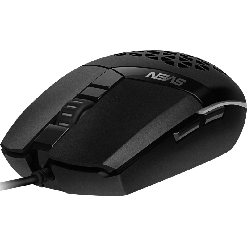Мышь компьютерная SVEN RX-G735 USB, 5+1кл., 1200-4000DPI, RGB (SV-021467)