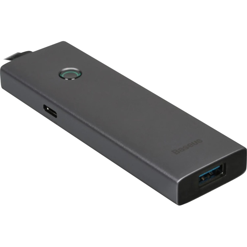 Разветвитель USB Baseus UltraJoy 4-Port Sp.Grey USBA-3.0+C B0005280B811-04