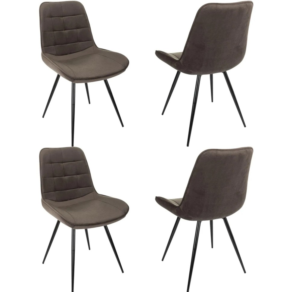 Стул VB_для дома Бюрократ CH-K2_4_K коричневый Holland 74 металл