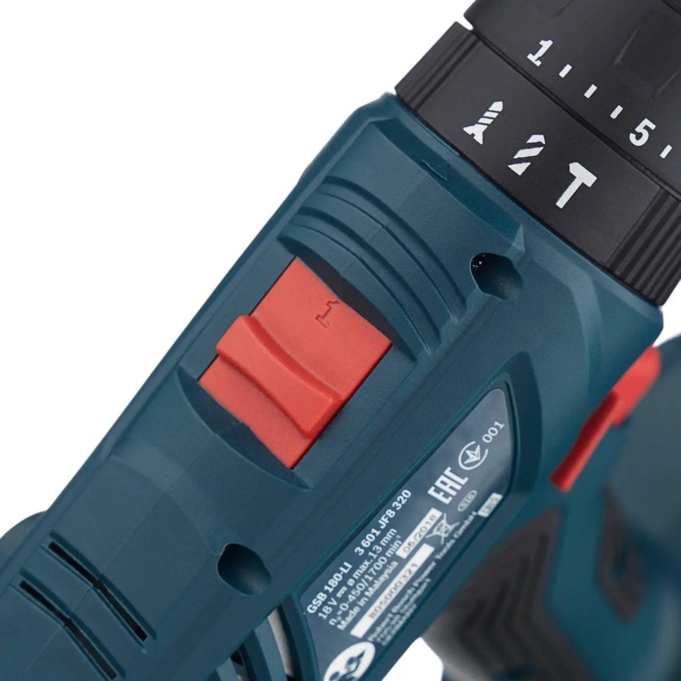 Дрель-шуруповерт ударн. аккум. Bosch GSB 180-Li 06019F8323/06019F8307