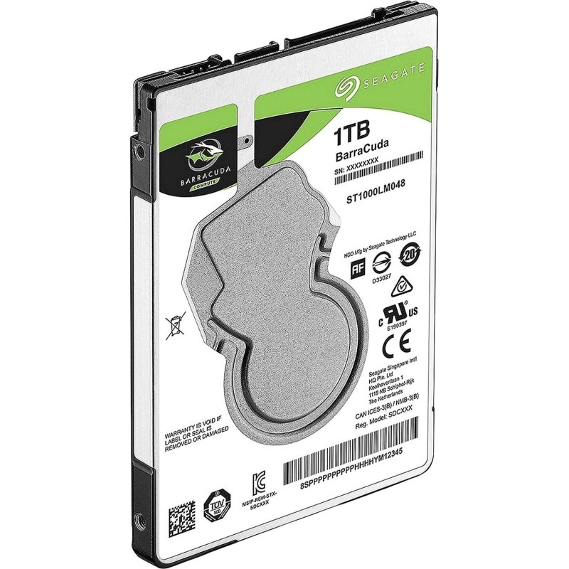 Жесткий диск Seagate BarraCuda 1Tb, SATA, 5400rpm,128MB(ST1000LM048)