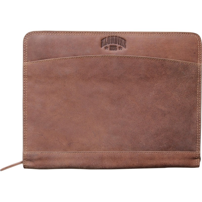 Папка для документов KLONDIKE Bruce нат кожа св-корич,33х22,5х2,5 KD1033-02