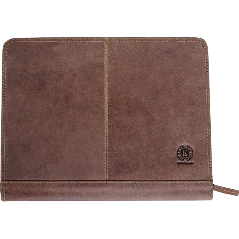 Папка для документов KLONDIKE Bruce нат кожа св-корич,33х22,5х2,5 KD1033-02