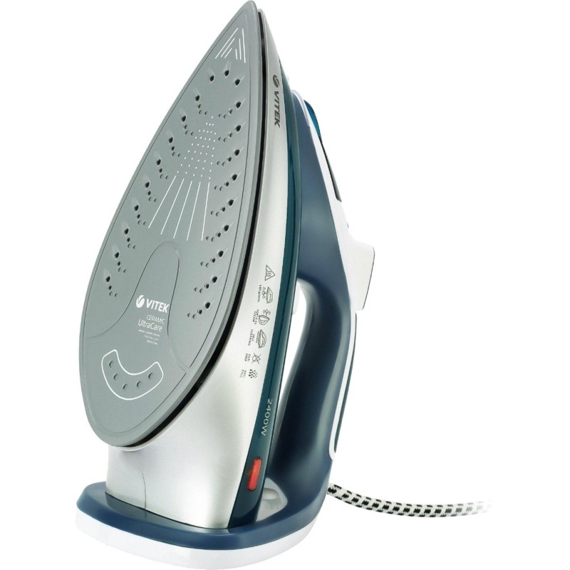 Утюг Vitek VT-8306 2400Вт белый/зеленый