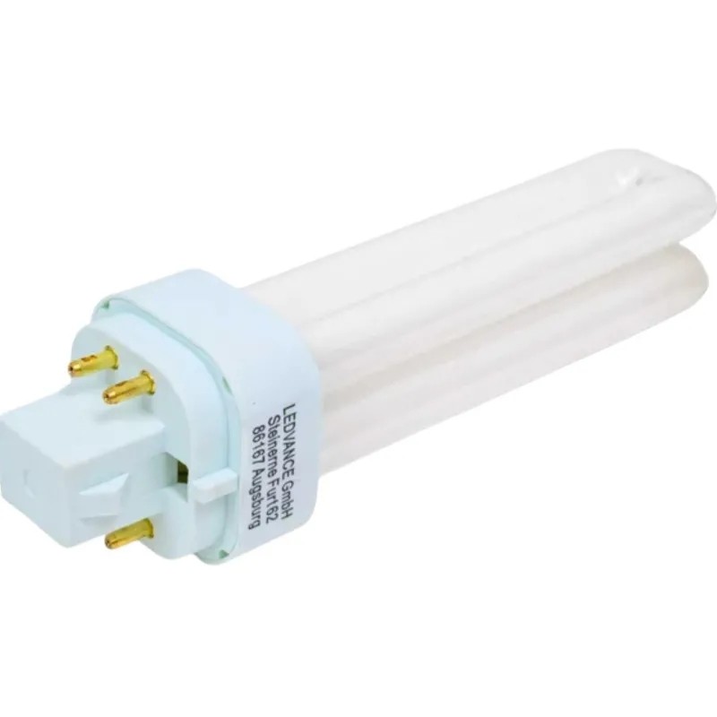 Лампа люминесцентная DULUX D/E 13W/21-840 G24q-1 х.бел.4000К 870lm 10шт/уп