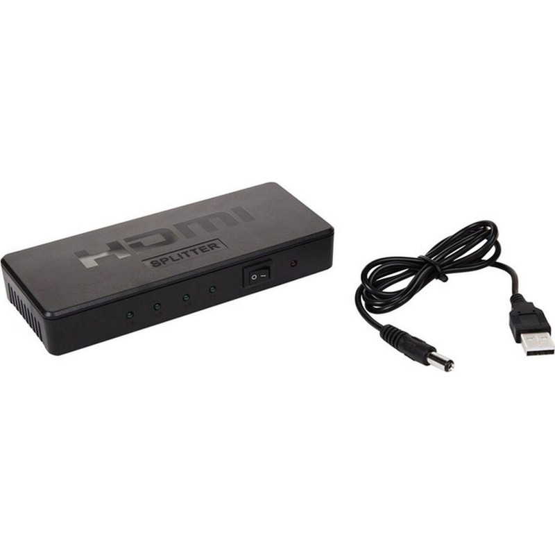 Делитель Rexant HDMI 1x4 пластиковый корпус (17-6952)