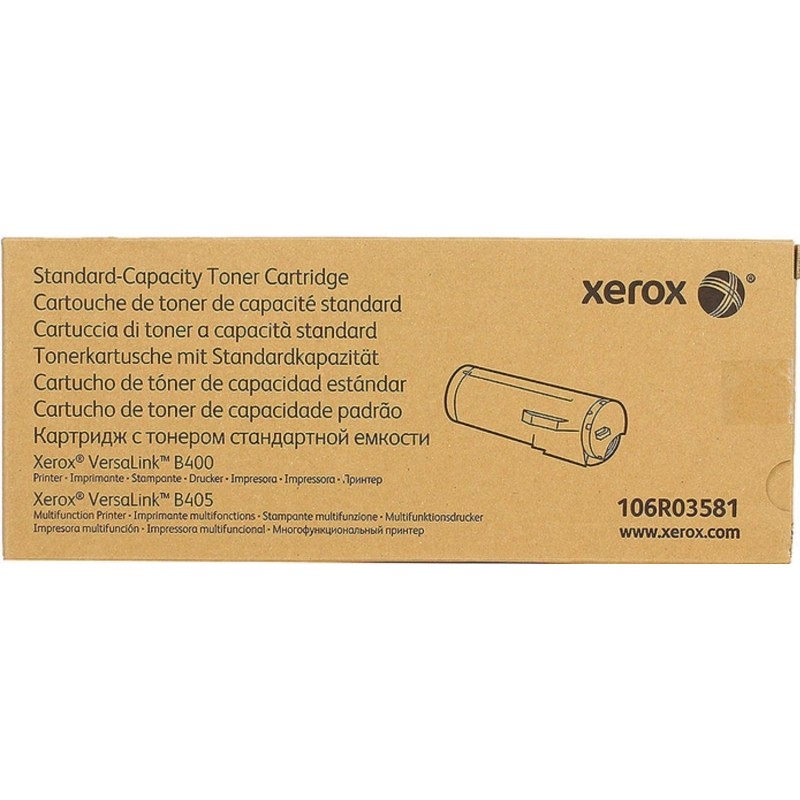 Тонер-картридж Xerox 106R03581 чер. для VL B400/B405