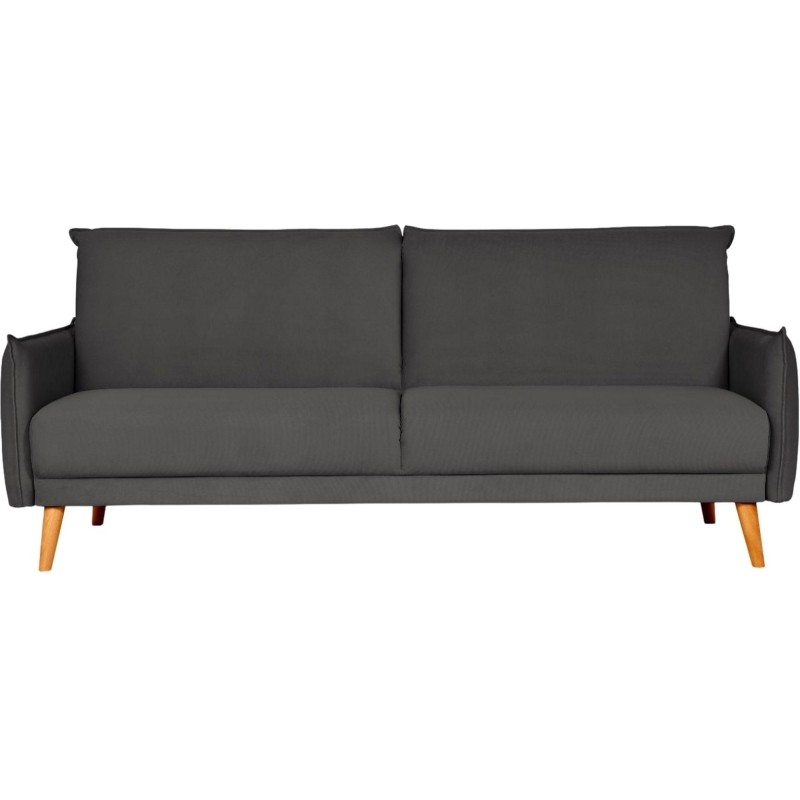 Диван _ХД Finsoffa NATTEN Relax 3,раскл.2подушки,тк.вел Amigo Grafit серый