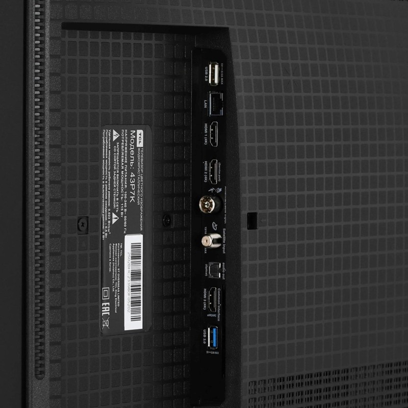 Телевизор 43'' TCL 43P7K Ultra HD 4K
