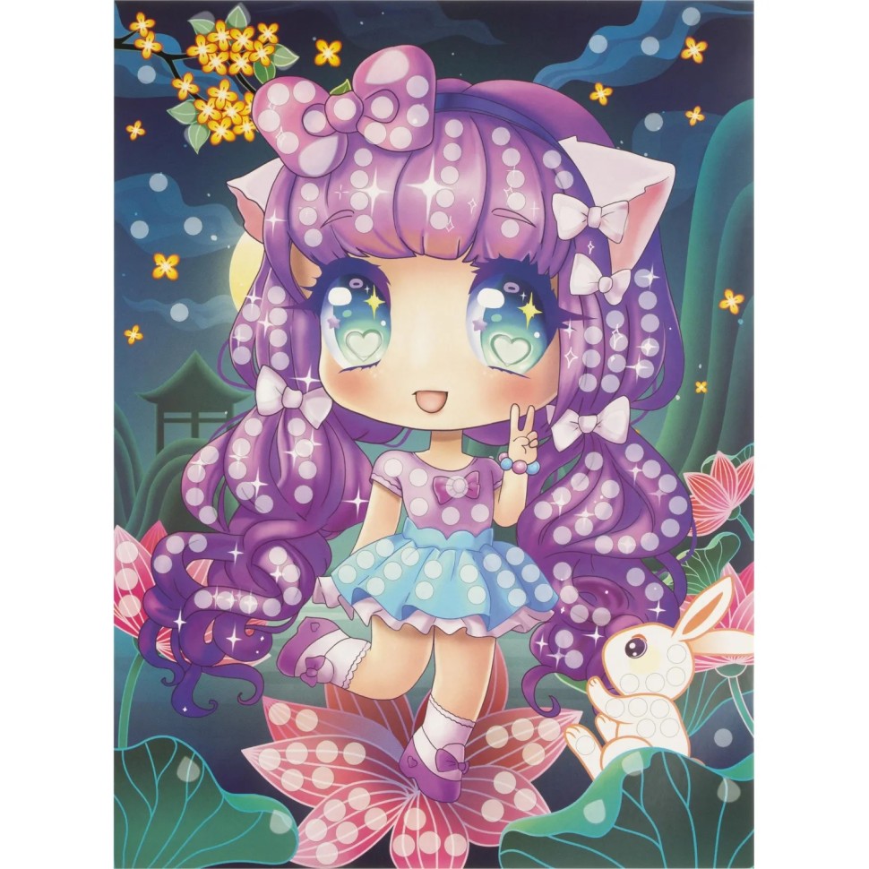 Мозаика кристальна в пакете 17x23 см Аниме, набор МУЛЬТИ АРТ CRYST-114742 Мозаика кристальна в пакете 17x23 см Аниме, набор МУЛЬТИ АРТ CRYST-114742