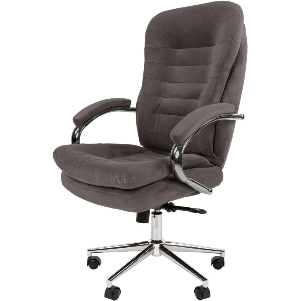 Кресло VT_Chairman Home 795 ткань Т-55 серый N
