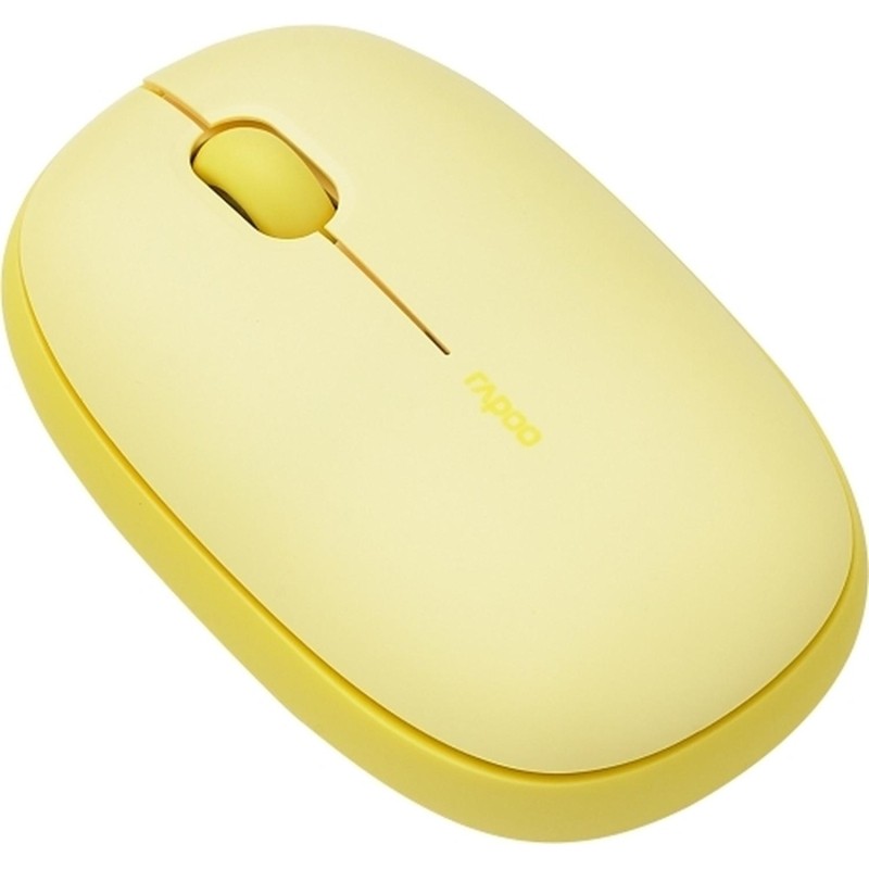 Мышь компьютерная RAPOO беспроводная M650 - желтый